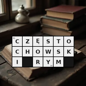 Hasło krzyżówkowe niejeden w banalnym prostym wierszu - częstochowski rym – rozwiązanie, synonimy, podpowiedzi i definicje krzyżówkowe